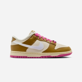Nike | DUNK LOW SE  { BRONZINE/COCONUT MILK-PLAYFUL PINK