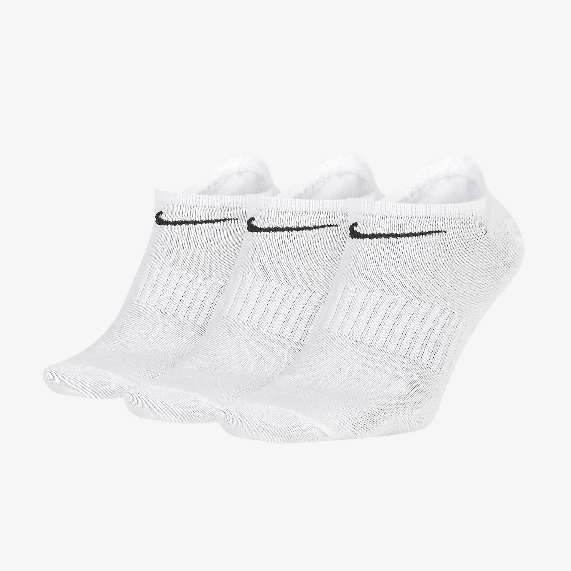 NIKE | EVERYDAY LIGHTWEIGHT { WHITE/BLACK