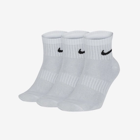 NIKE | EVERYDAY LIGHTWEIGHT { WHITE/BLACK