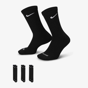 NIKE | EVERYDAY PLUS CUSHIONED { BLACK/WHITE