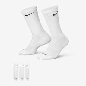 NIKE | EVERYDAY PLUS CUSHIONED { WHITE/BLACK