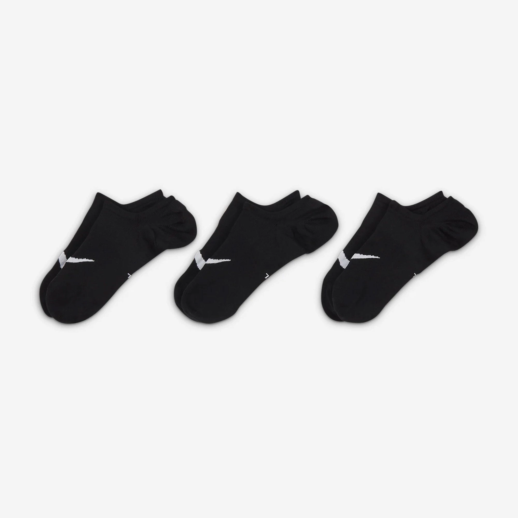 NIKE | EVERYDAY PLUS LIGHTWEIGHT { BLACK/WHITE