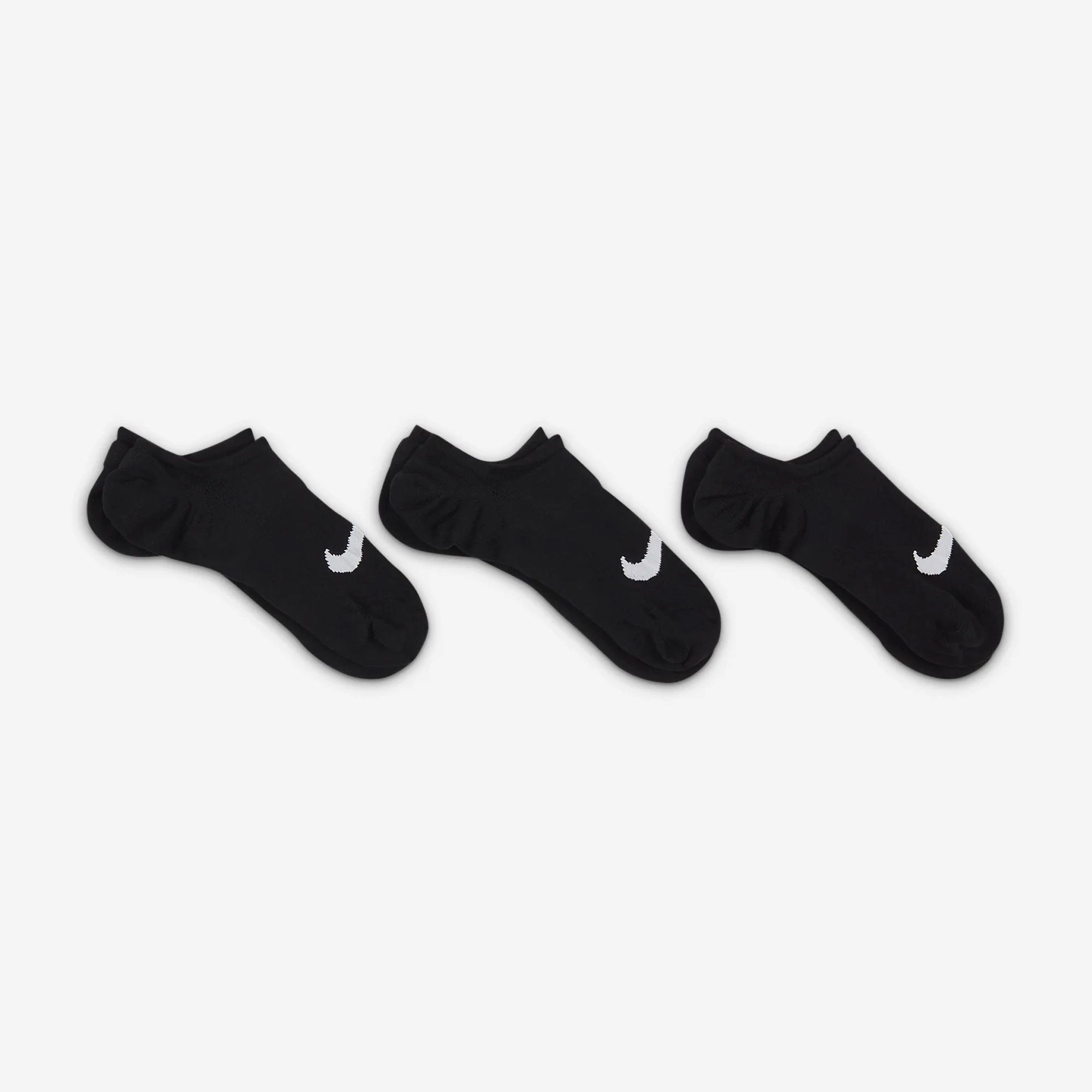 NIKE | EVERYDAY PLUS LIGHTWEIGHT { BLACK/WHITE