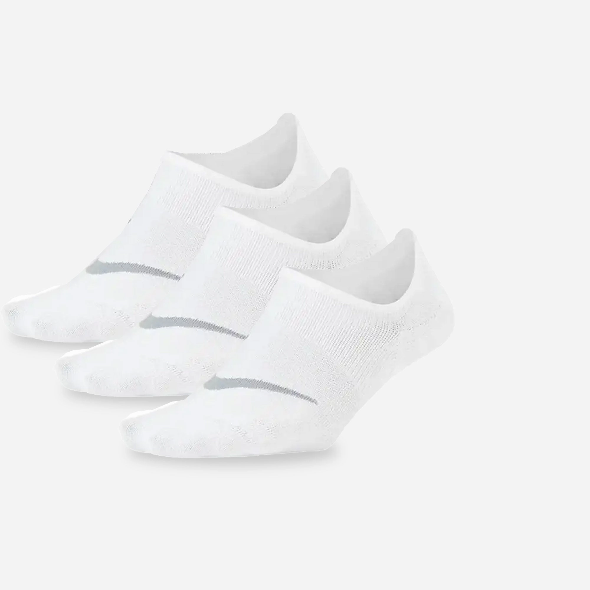 NIKE | EVERYDAY PLUS LIGHTWEIGHT { WHITE/WOLF GREY