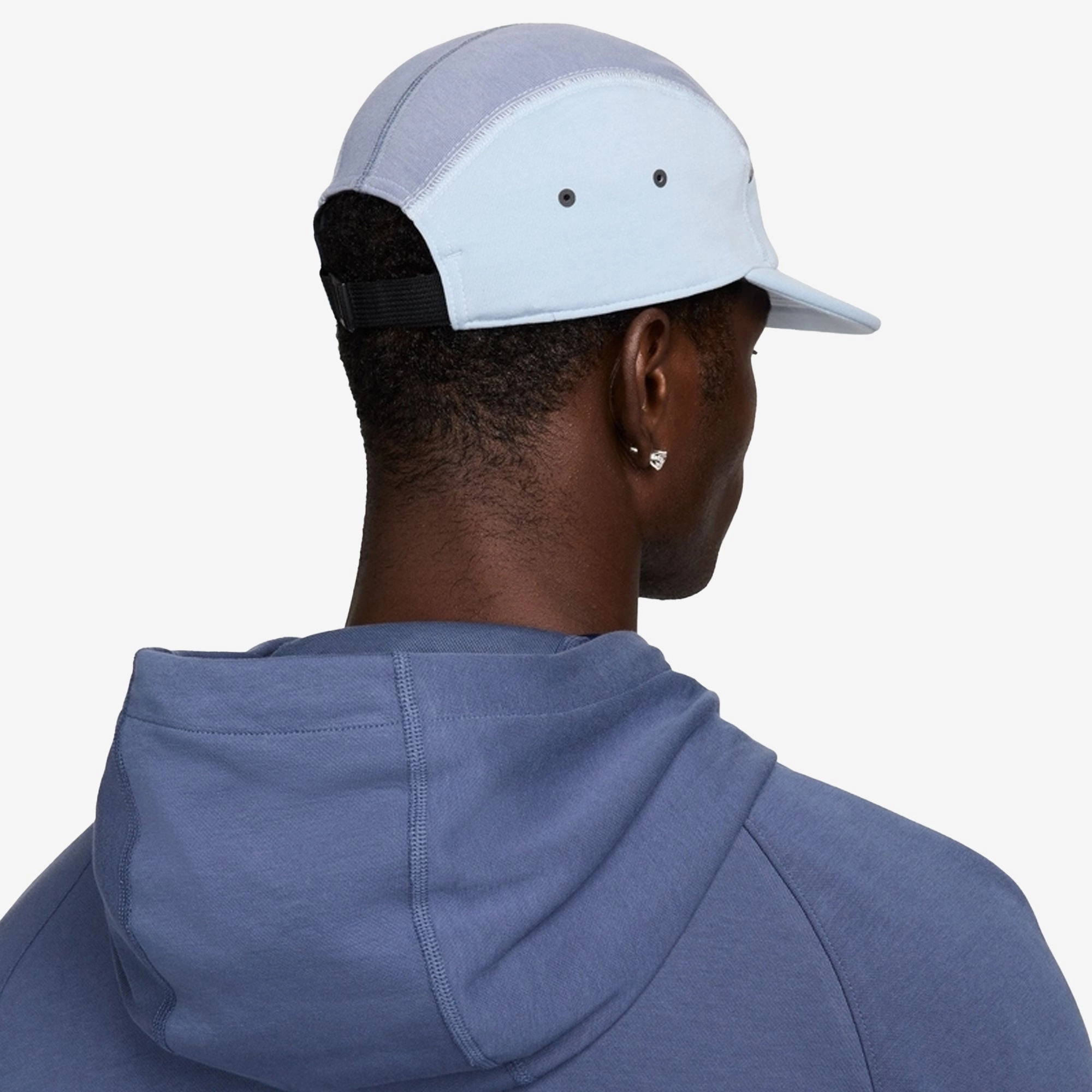 Nike | FLY UNSTRUCTURED TECH FLEECE CAP  { LT ARMORY BLUE/ASHEN SLATE/BLACK