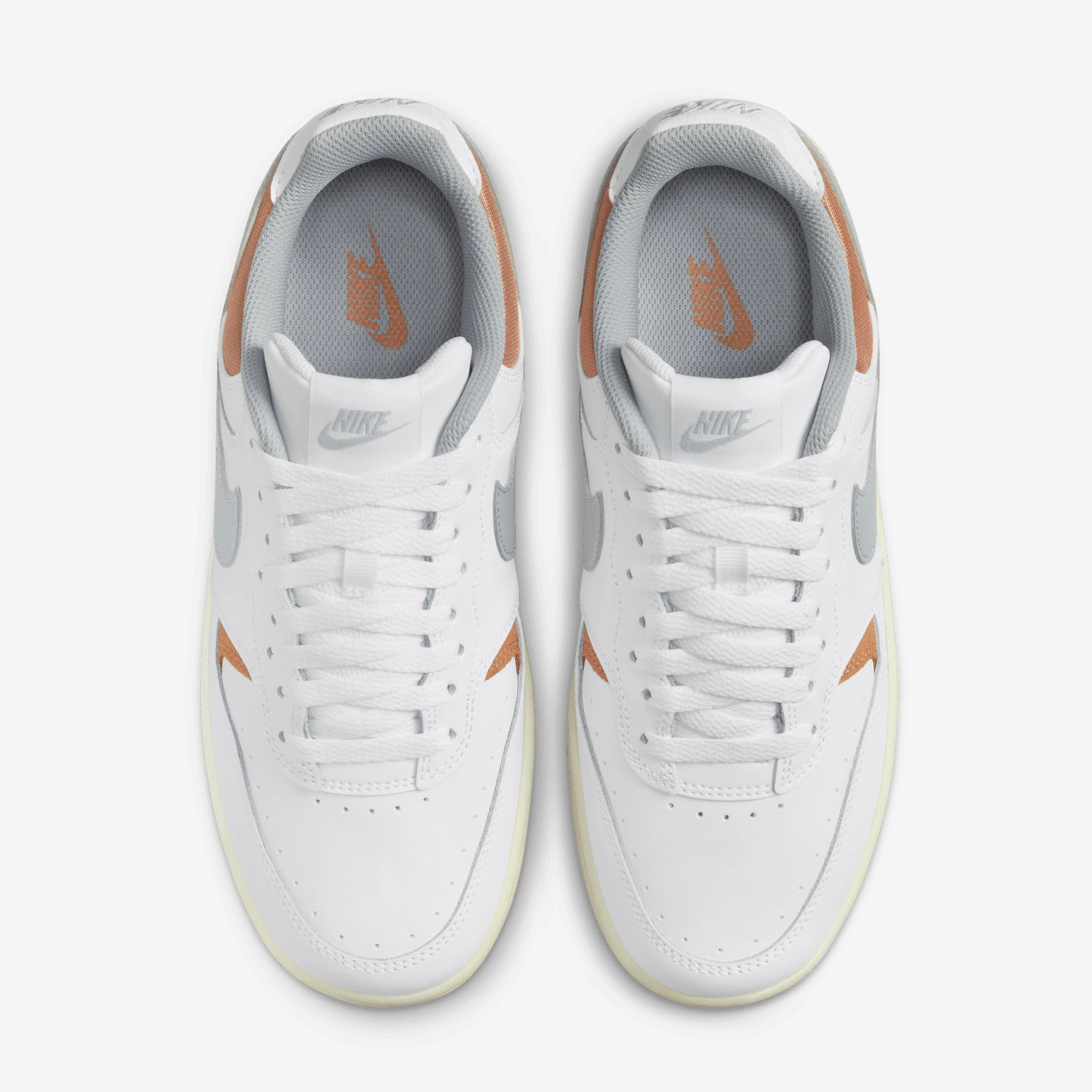 NIKE | GAMMA FORCE { WHITE/LIGHT PUMICE-FLAX-COCONUT MILK