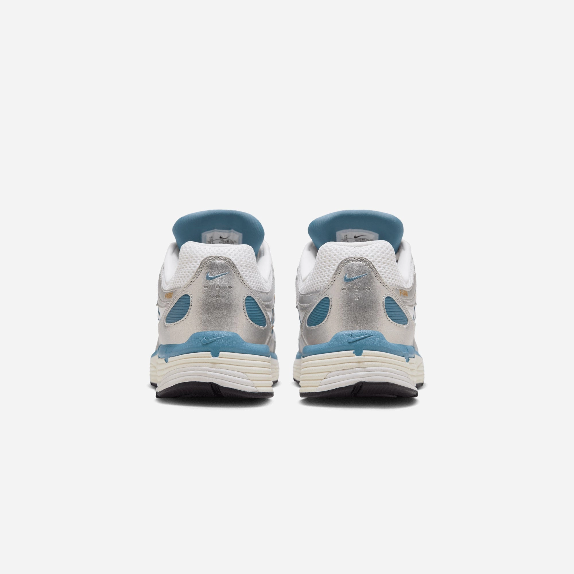 NIKE | P-6000 { WHITE/AEGEAN STORM-METALLIC SILVER