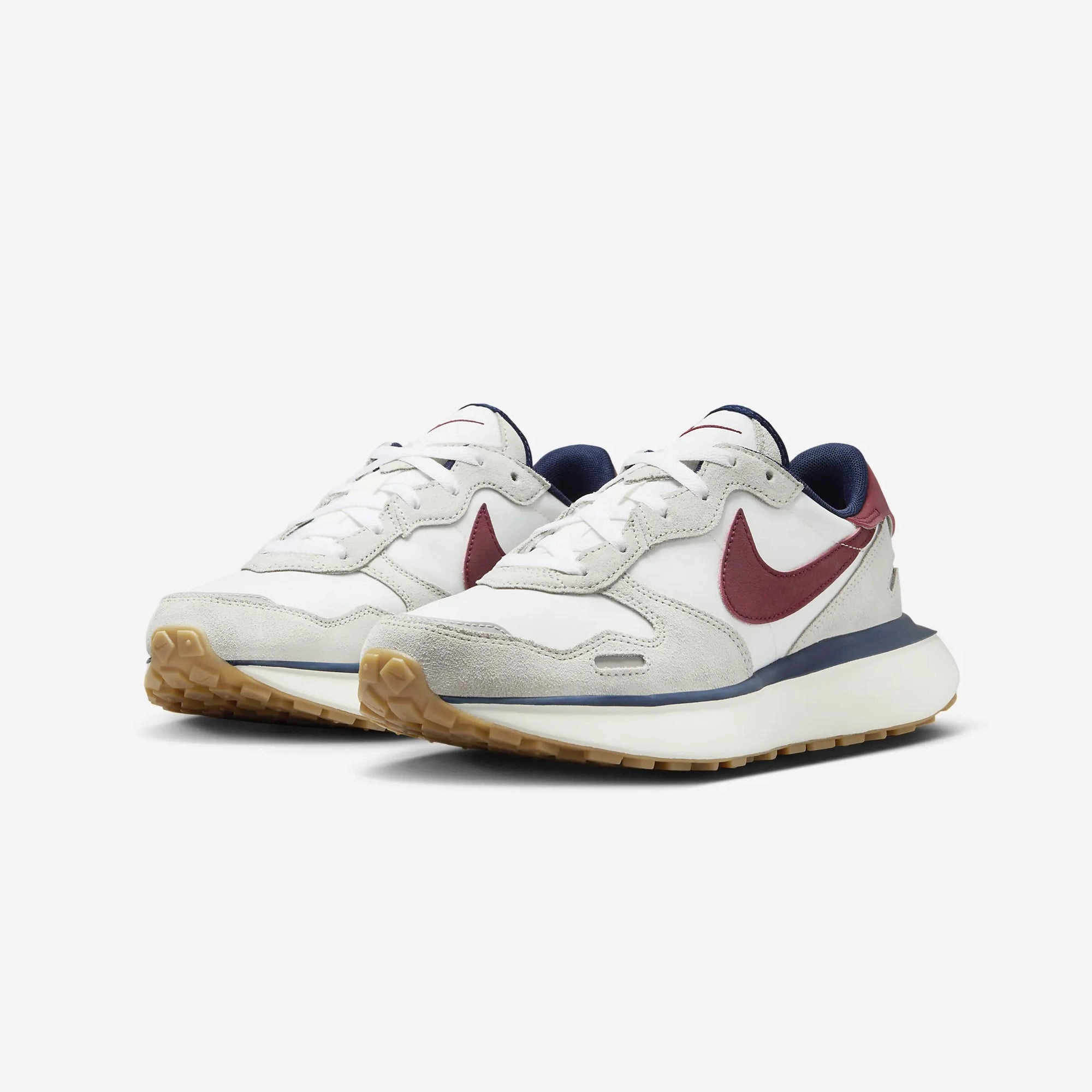 Nike | PHOENIX WAFFLE  { LIGHT BONE/TEAM RED-SAIL-MIDNIGHT NAVY