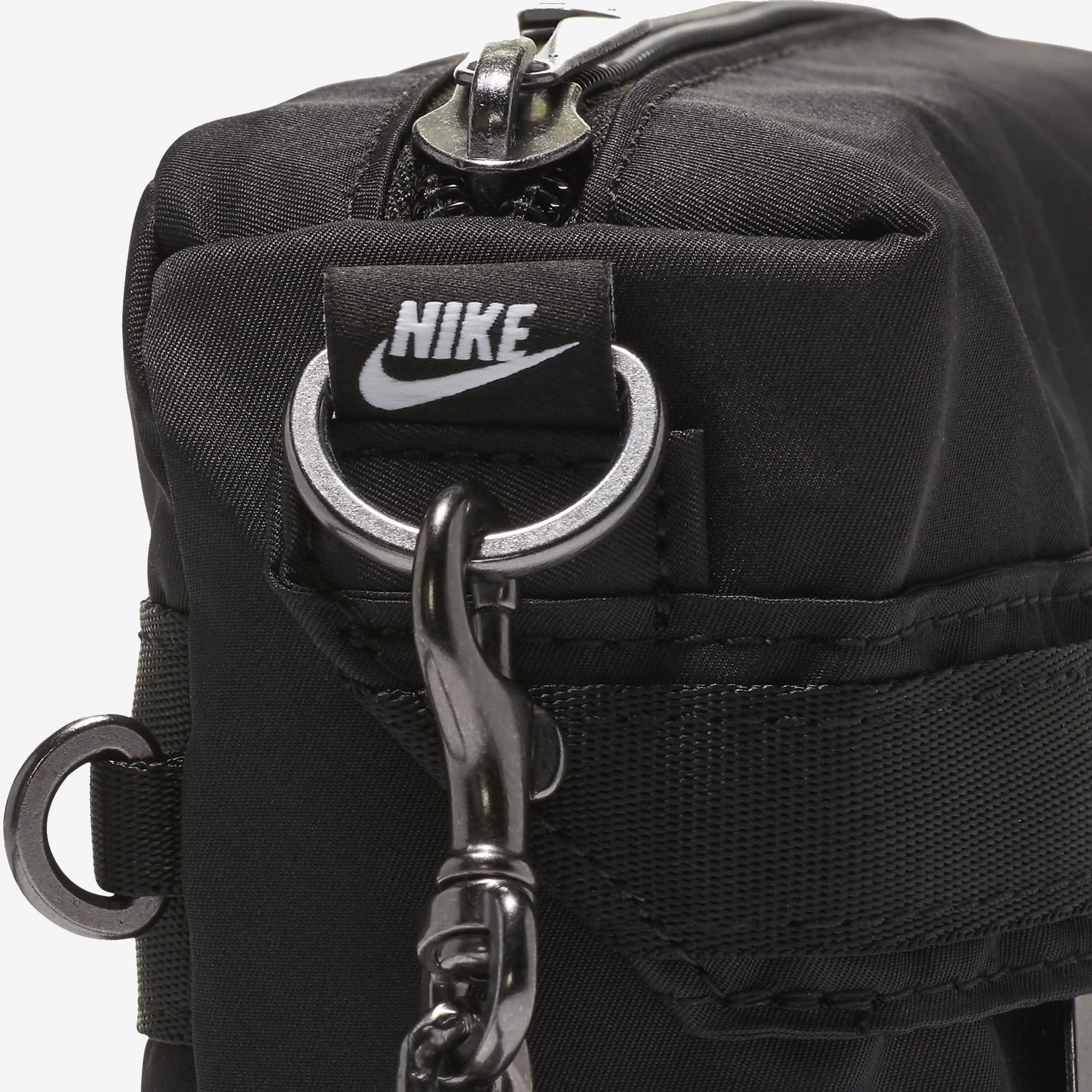 NIKE | SPORTSWEAR FUTURA LUXE { BLACK/BLACK/WHITE