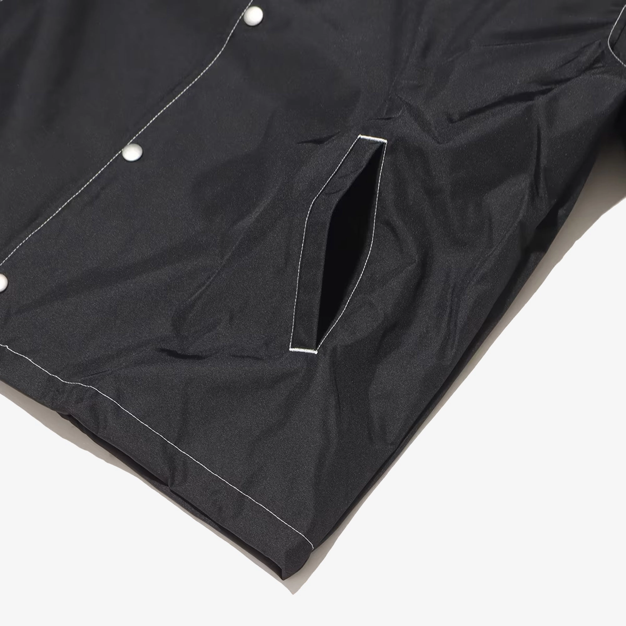 Nike | SPORTSWEAR LOOSE COACHES JACKET  { BLACK/SAIL/BLACK