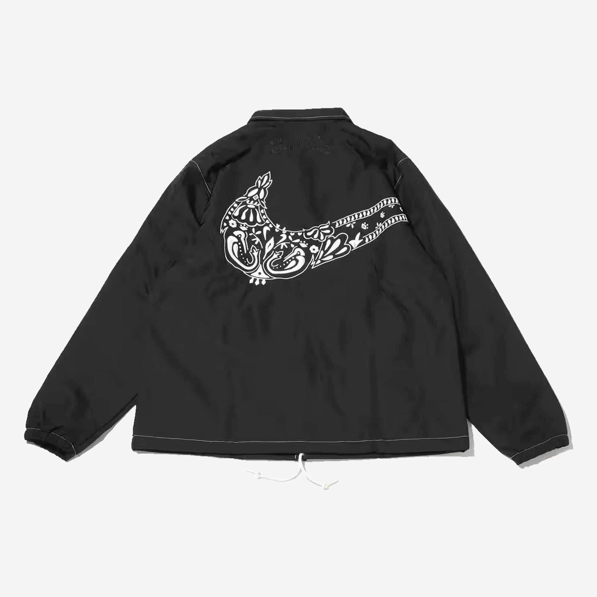 Nike | SPORTSWEAR LOOSE COACHES JACKET  { BLACK/SAIL/BLACK