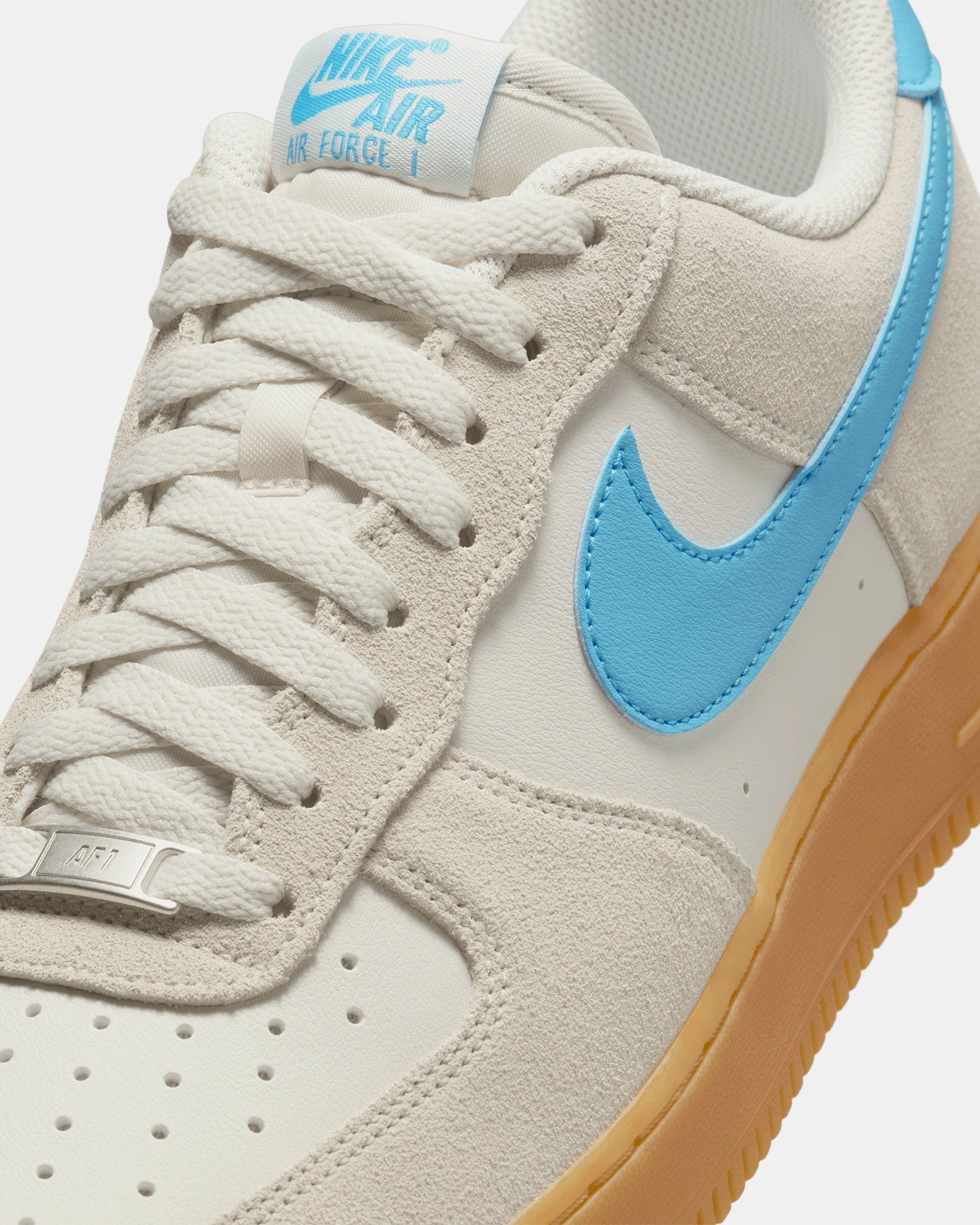 Nike Air Force 1 '07 LV8 Phantom/Baltic Blue Gum Yellow