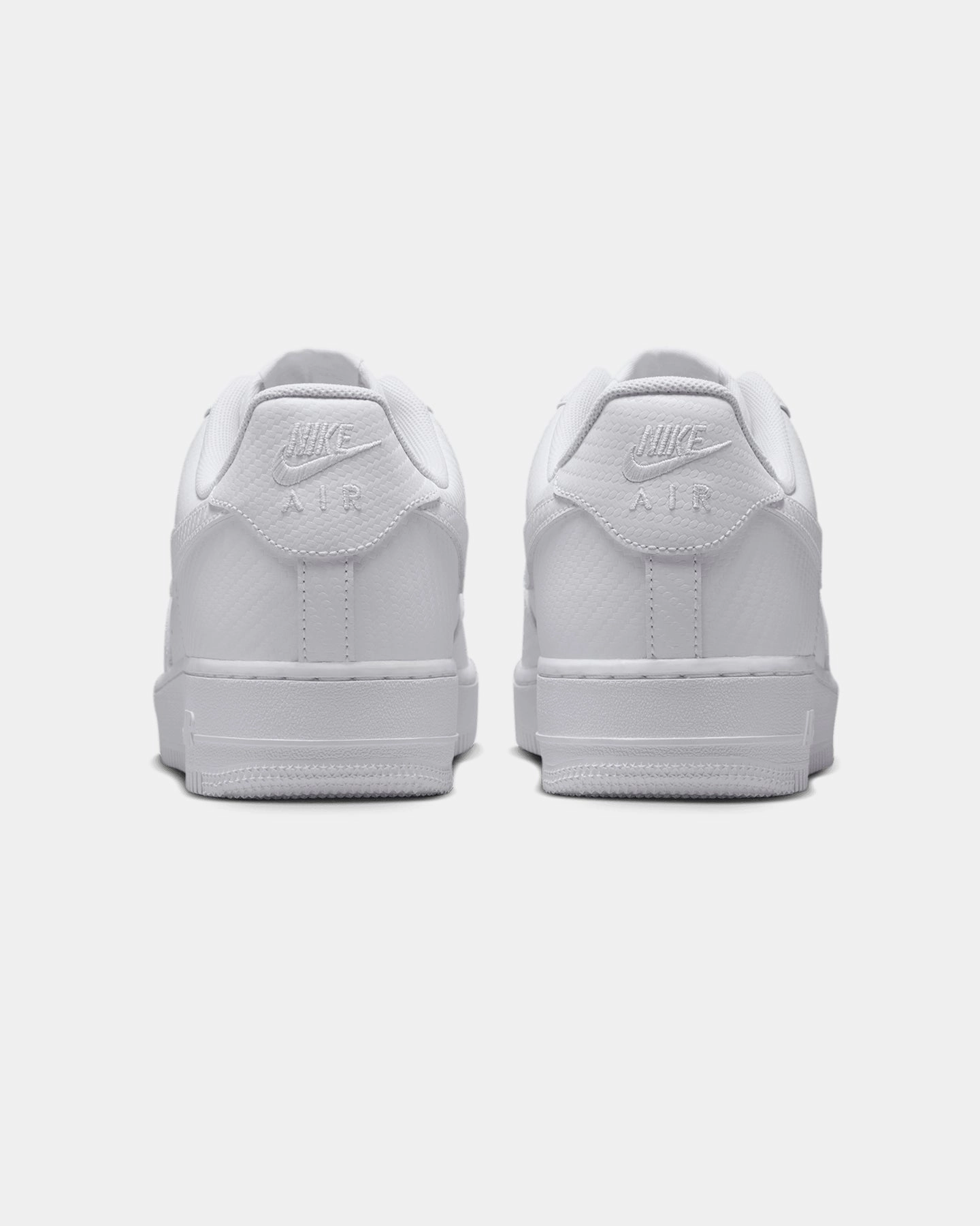 Nike Air Force 1 '07 Texture Carbon Fibre White/White