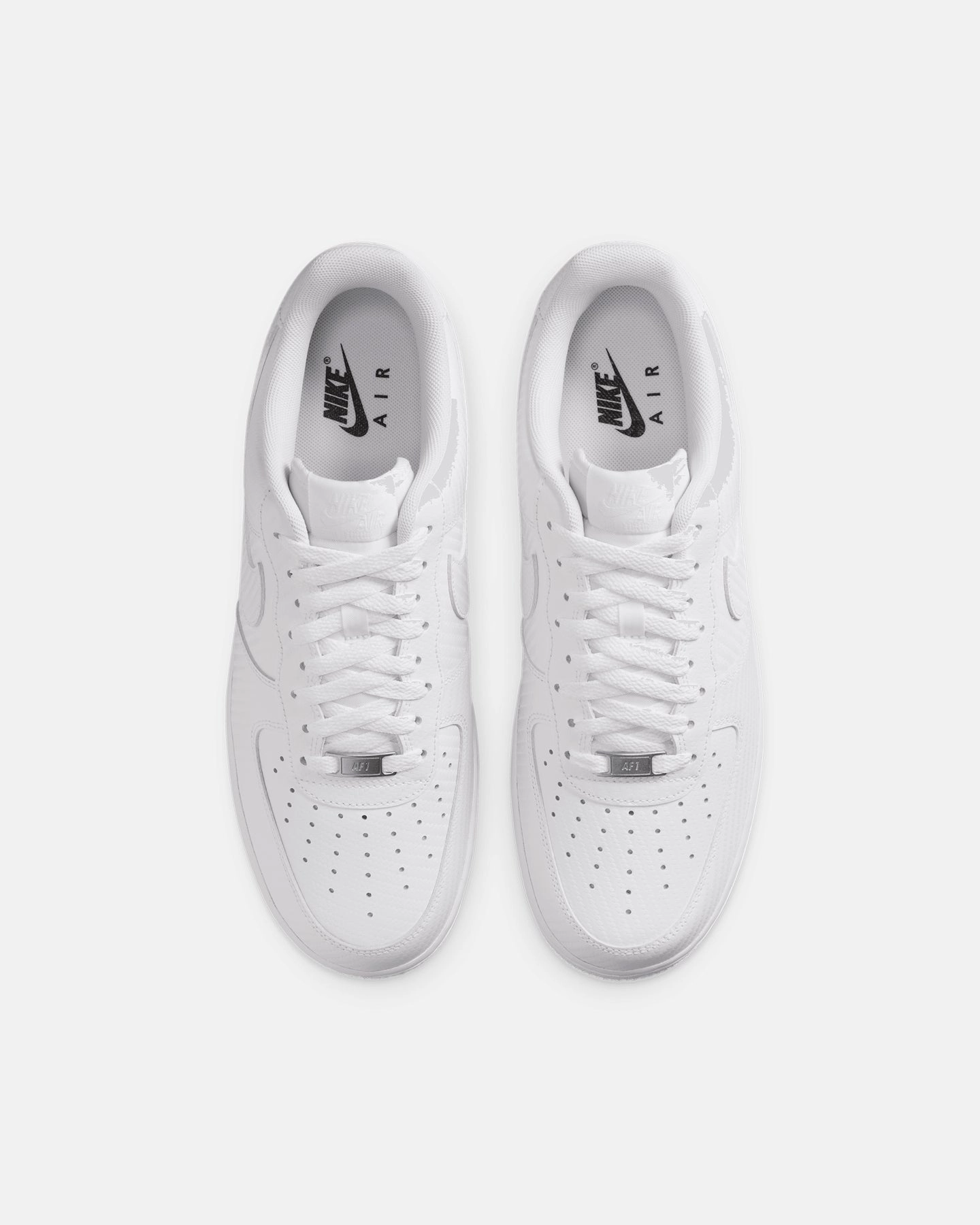 Nike Air Force 1 '07 Texture Carbon Fibre White/White