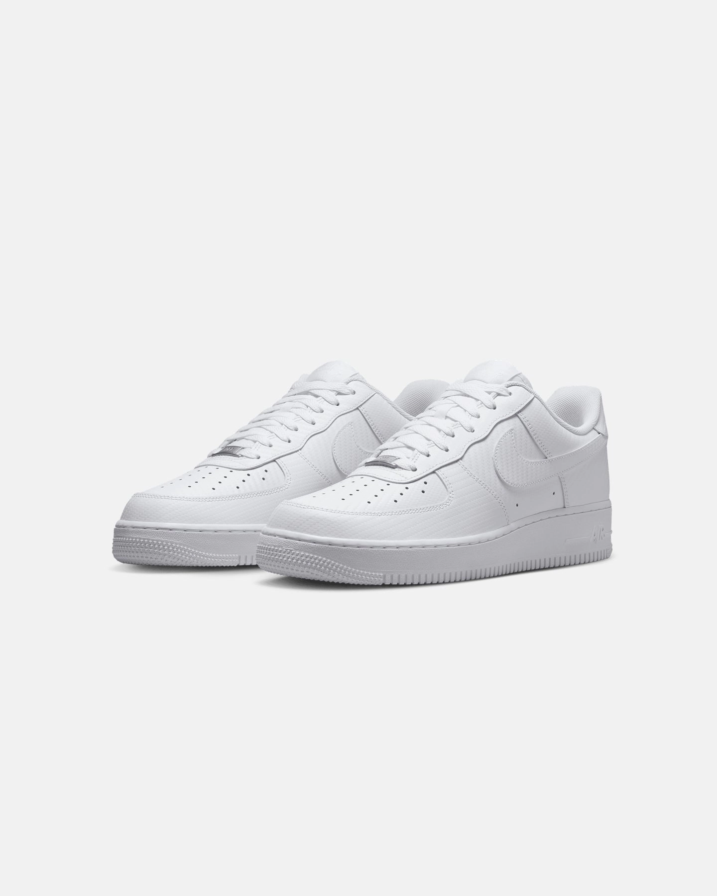 Nike Air Force 1 '07 Texture Carbon Fibre White/White