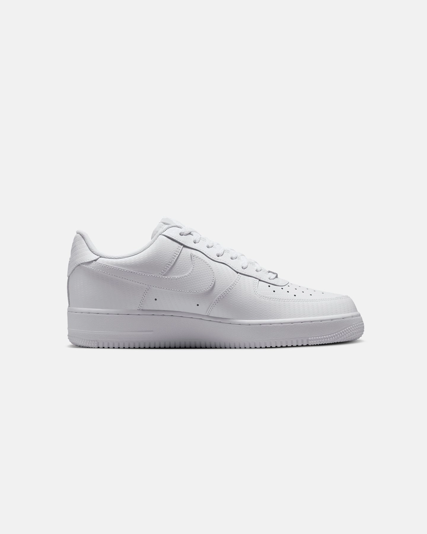 Nike Air Force 1 '07 Texture Carbon Fibre White/White