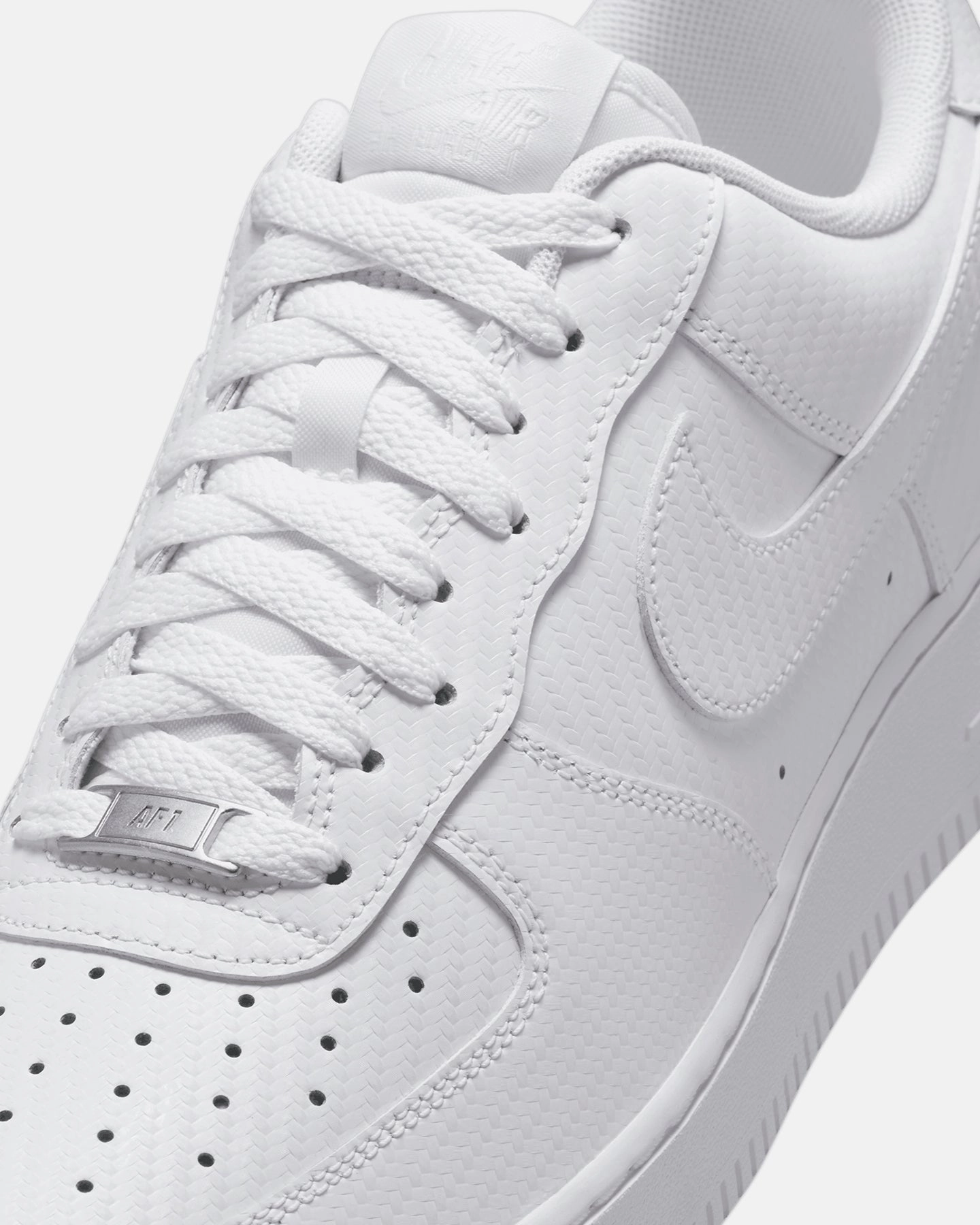 Nike Air Force 1 '07 Texture Carbon Fibre White/White