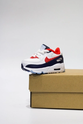 NIKE AIR MAX 90 (TD)  CHILE RED/MIDNIGHT NAVY