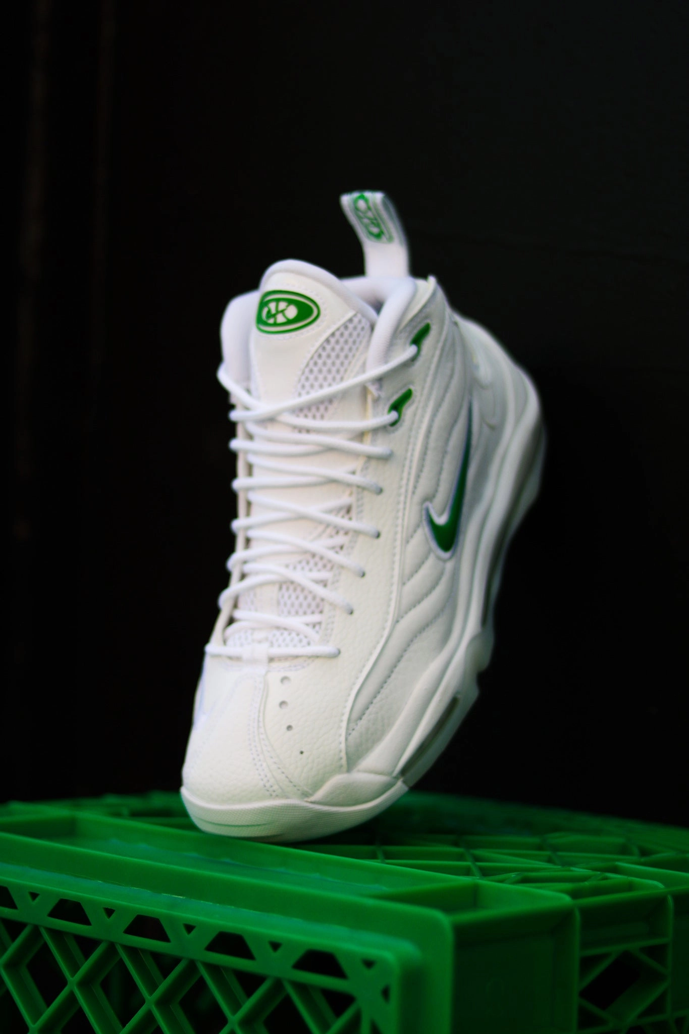 NIKE AIR TOTAL MAX UPTEMPO WHITE/CLASSIC GREEN
