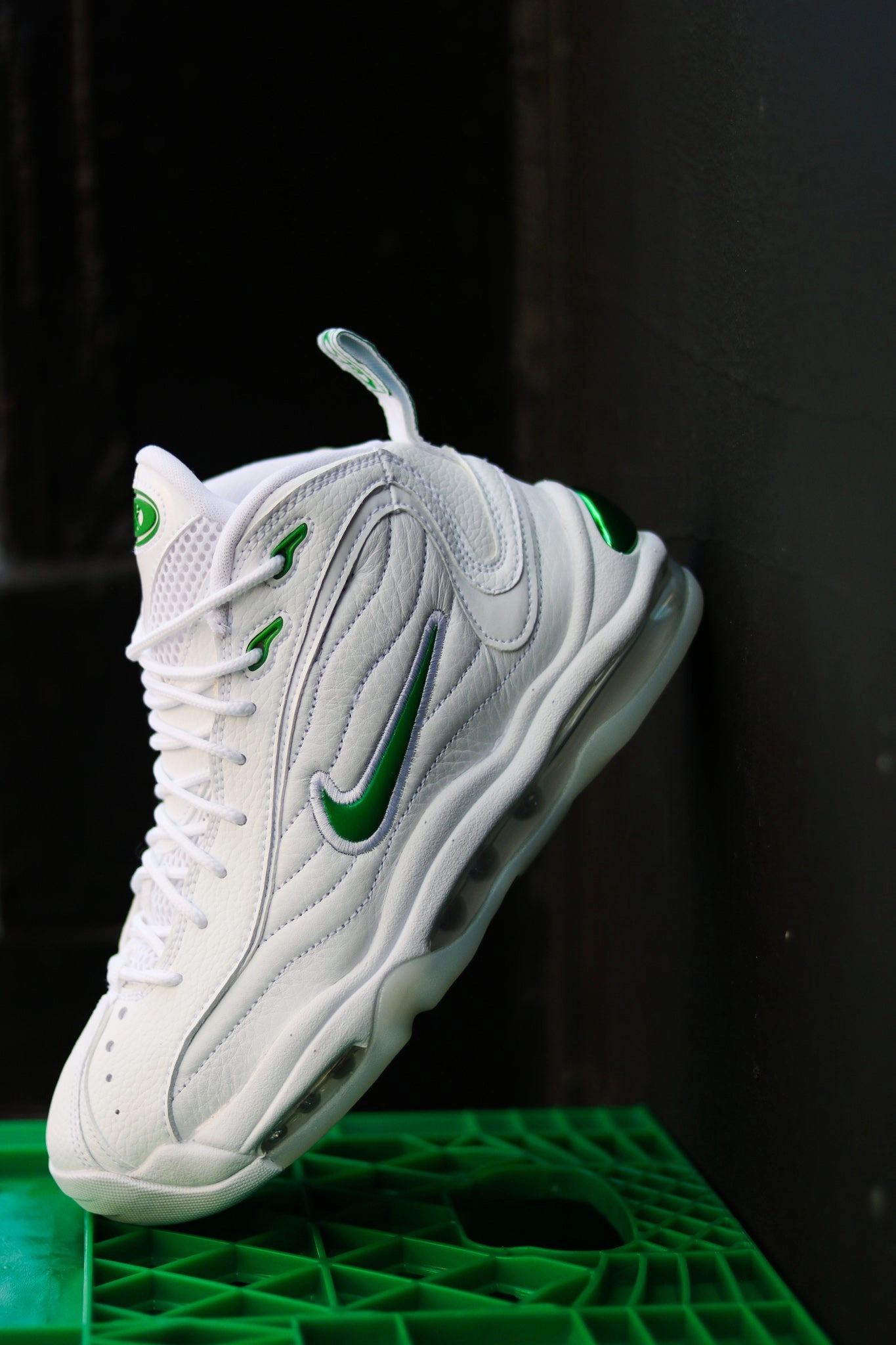 NIKE AIR TOTAL MAX UPTEMPO WHITE/CLASSIC GREEN