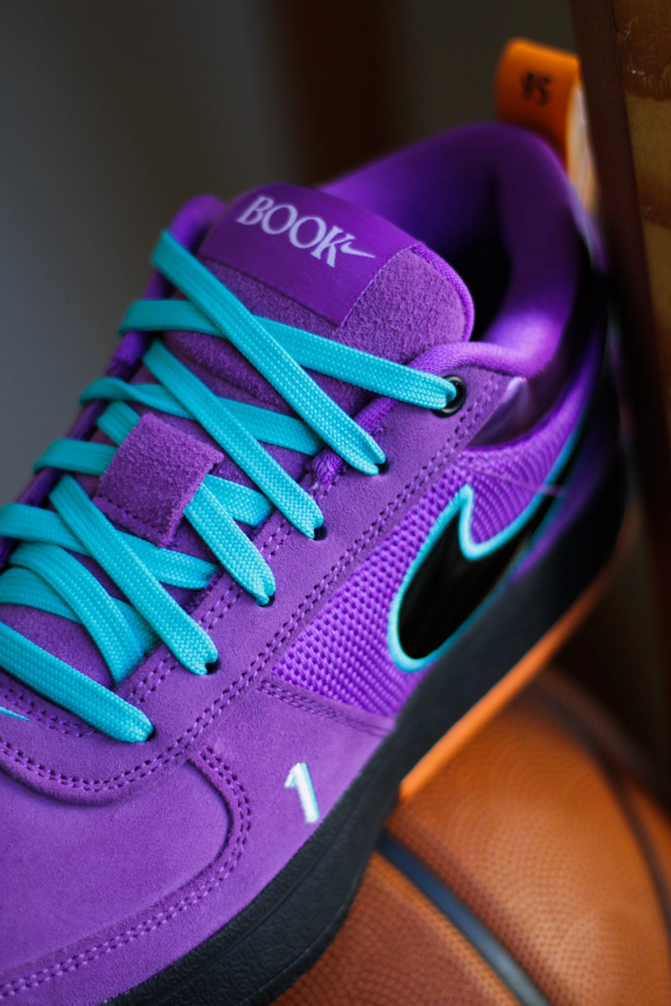 NIKE BOOK 1 WILD BERRY/WHITE-DUSTY CACTUS