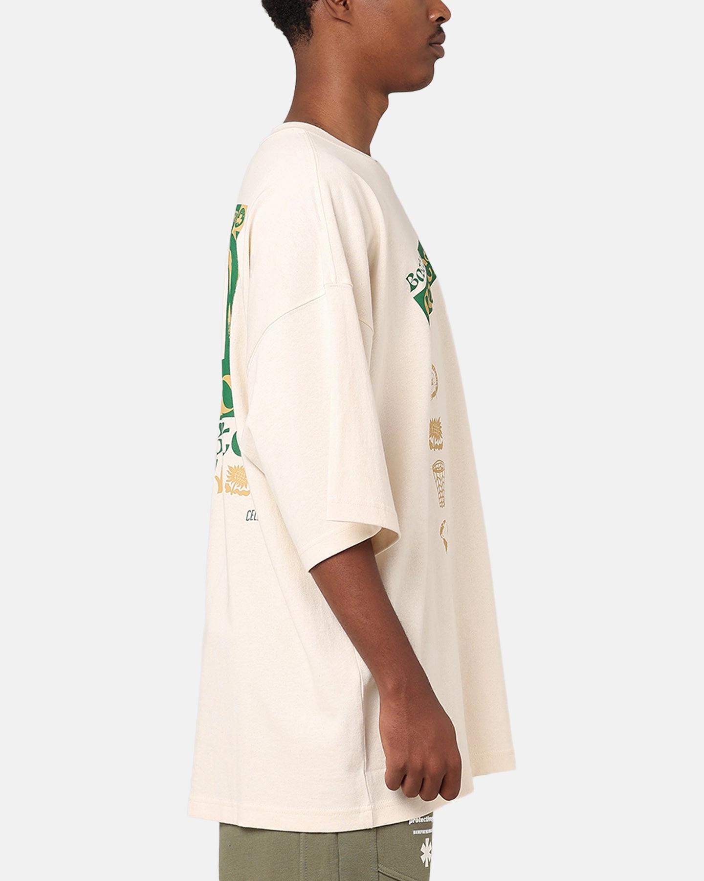 Nike Boston Celtics NBA Courtside Oversized T-Shirt Pure