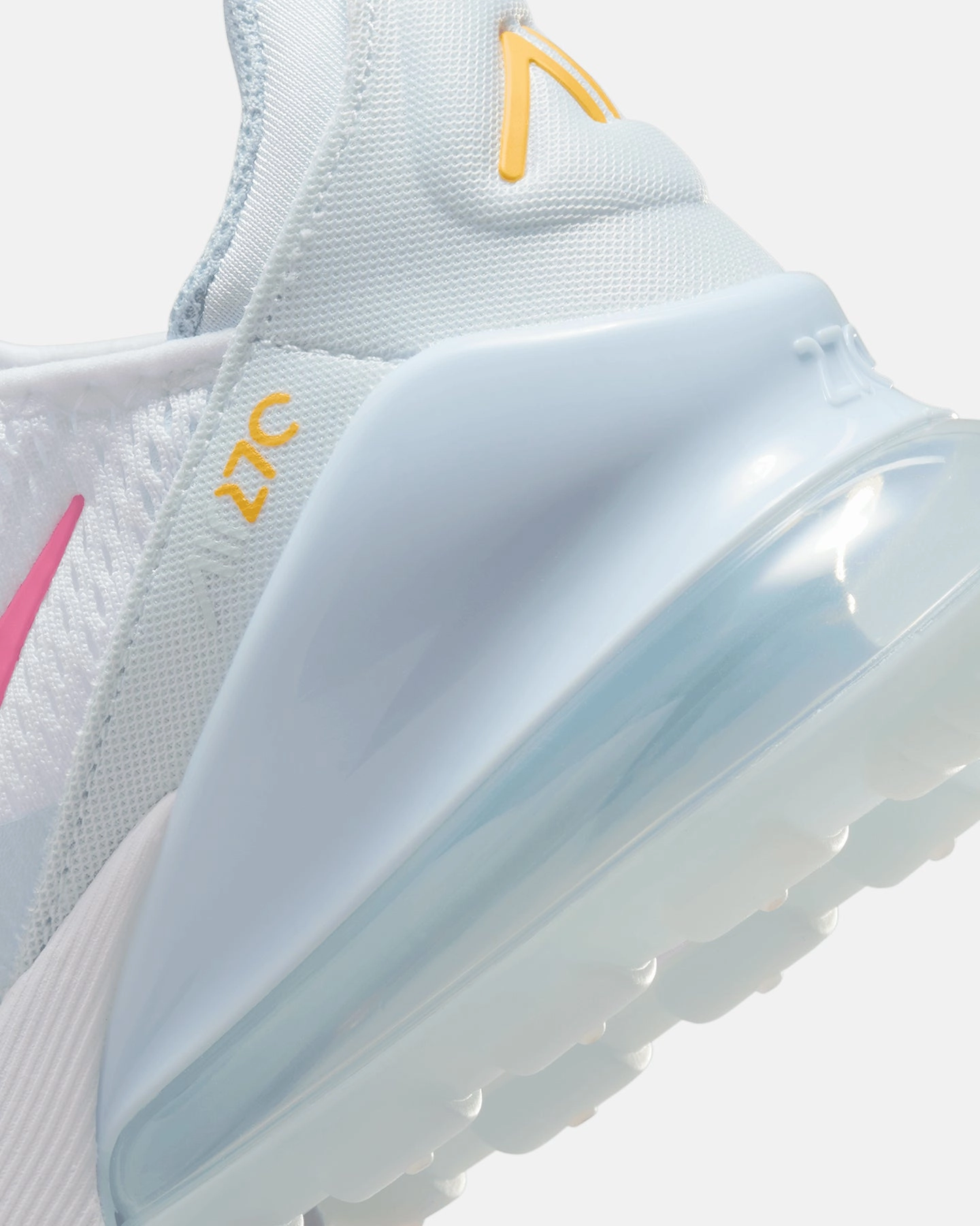 Nike Kid's Air Max 270 (GS) White/Pinksicle
