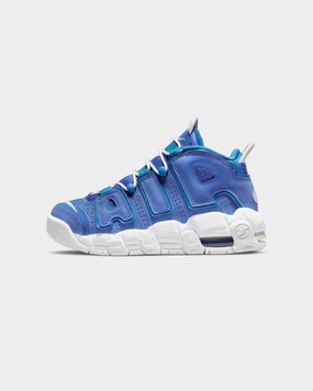 Nike Kid's Air More Uptempo (GS) Medium Blue/White/Battle Blue