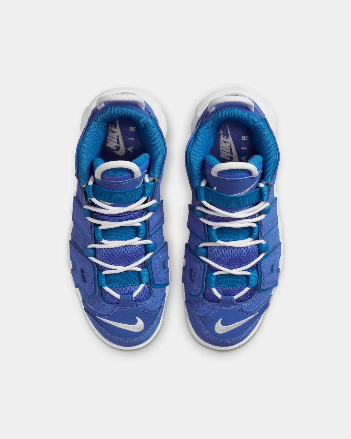 Nike Kid's Air More Uptempo (GS) Medium Blue/White/Battle Blue