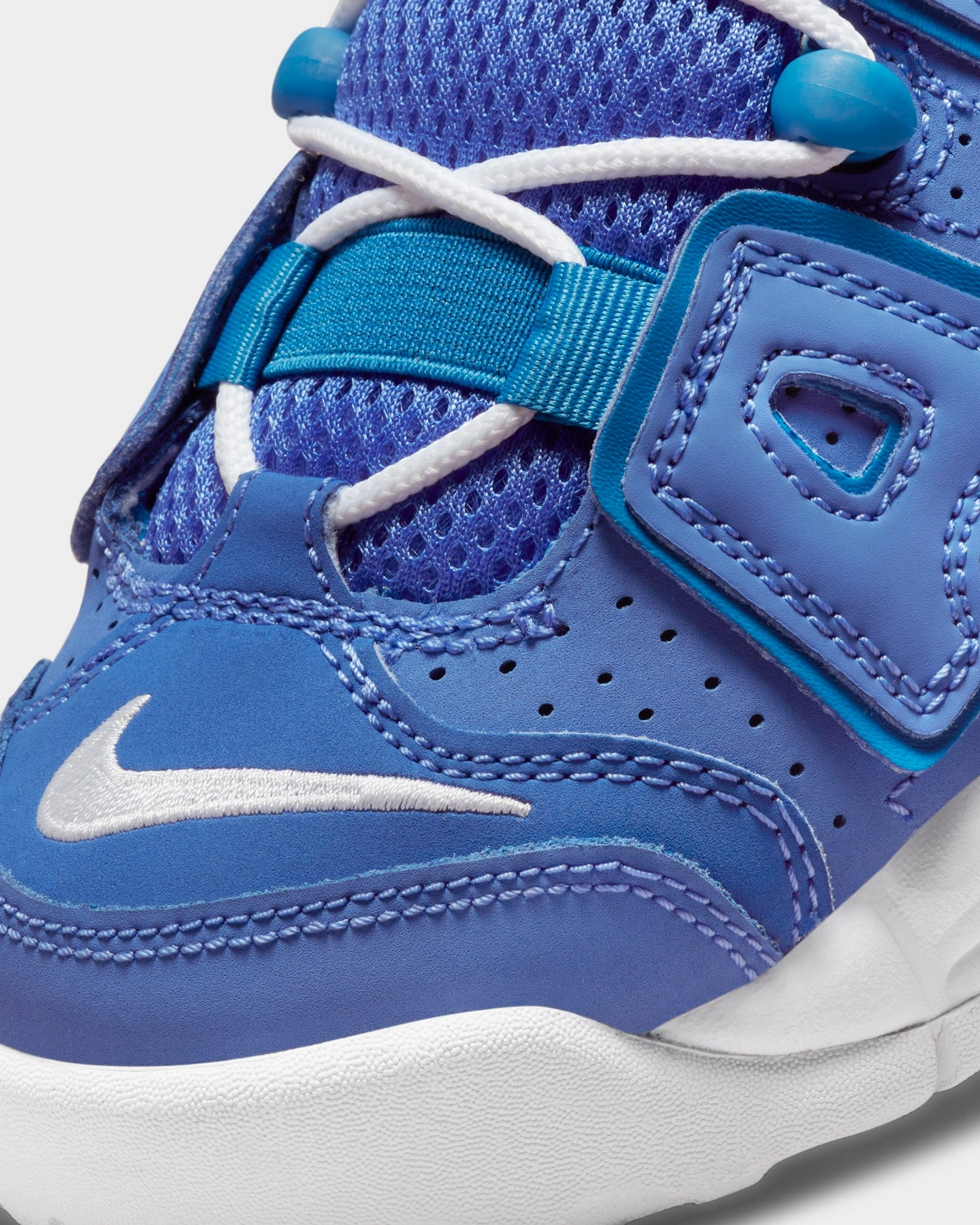 Nike Kid's Air More Uptempo (GS) Medium Blue/White/Battle Blue