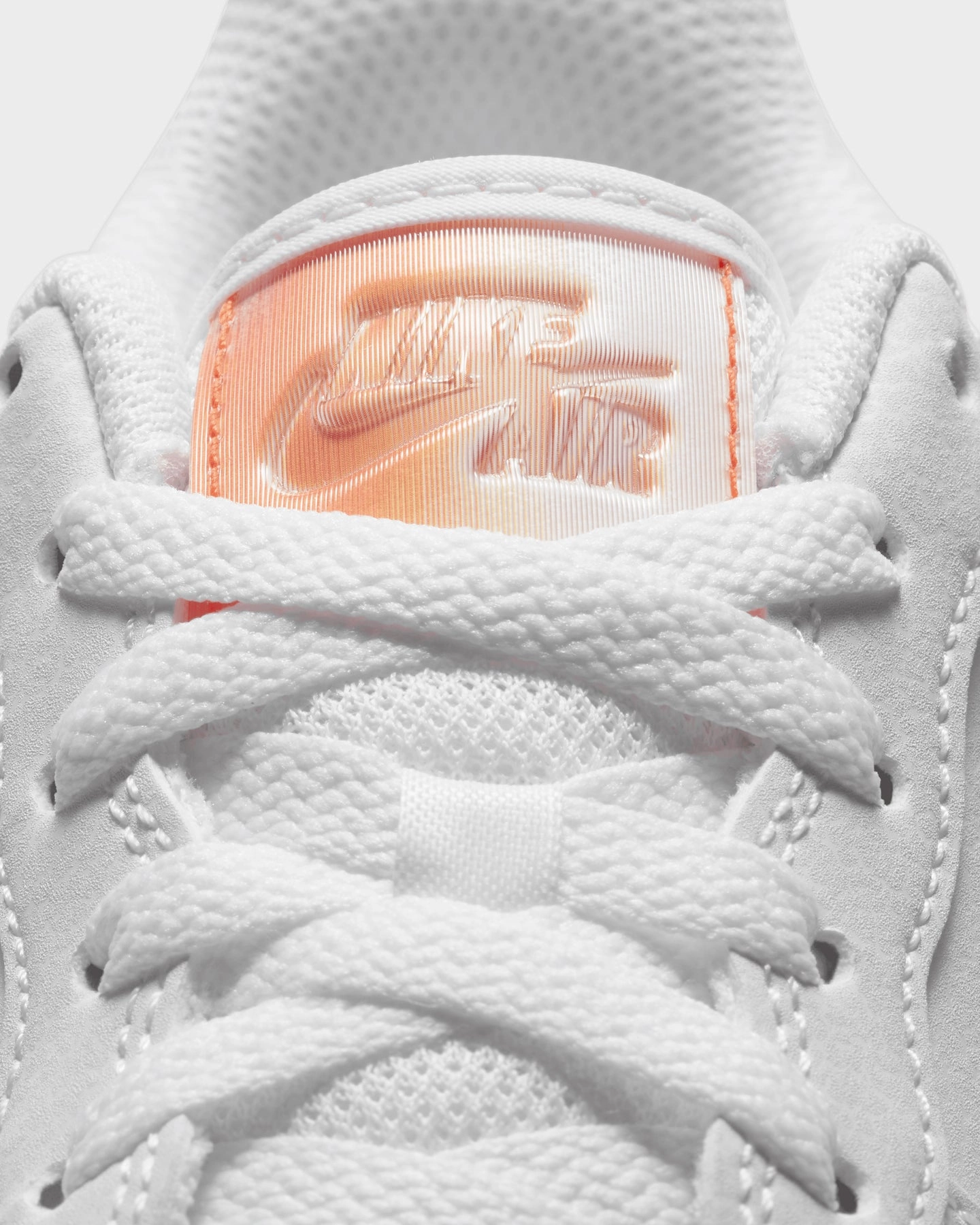 Nike Kids' Air Force 1 Next Nature (GS) White/Safety Orange