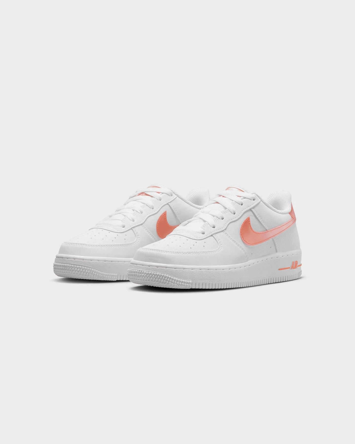 Nike Kids' Air Force 1 Next Nature (GS) White/Safety Orange