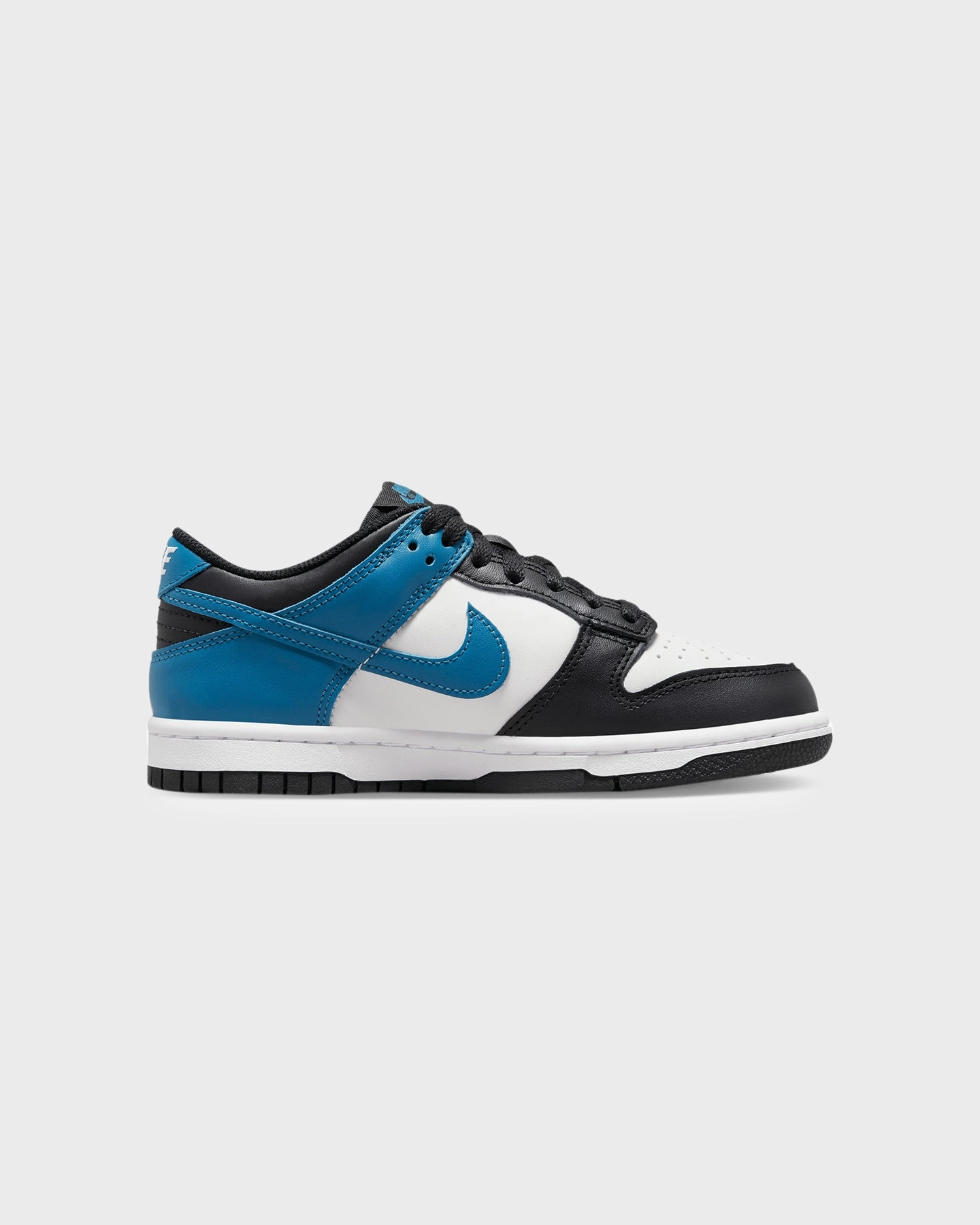 Nike Kids' Dunk Low (GS) Black White Blue Summit White/Indigo
