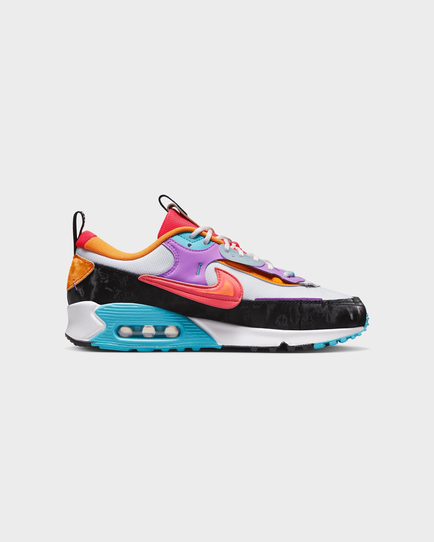 Nike Women's Air Max 90 Futura White/Bright Crimson