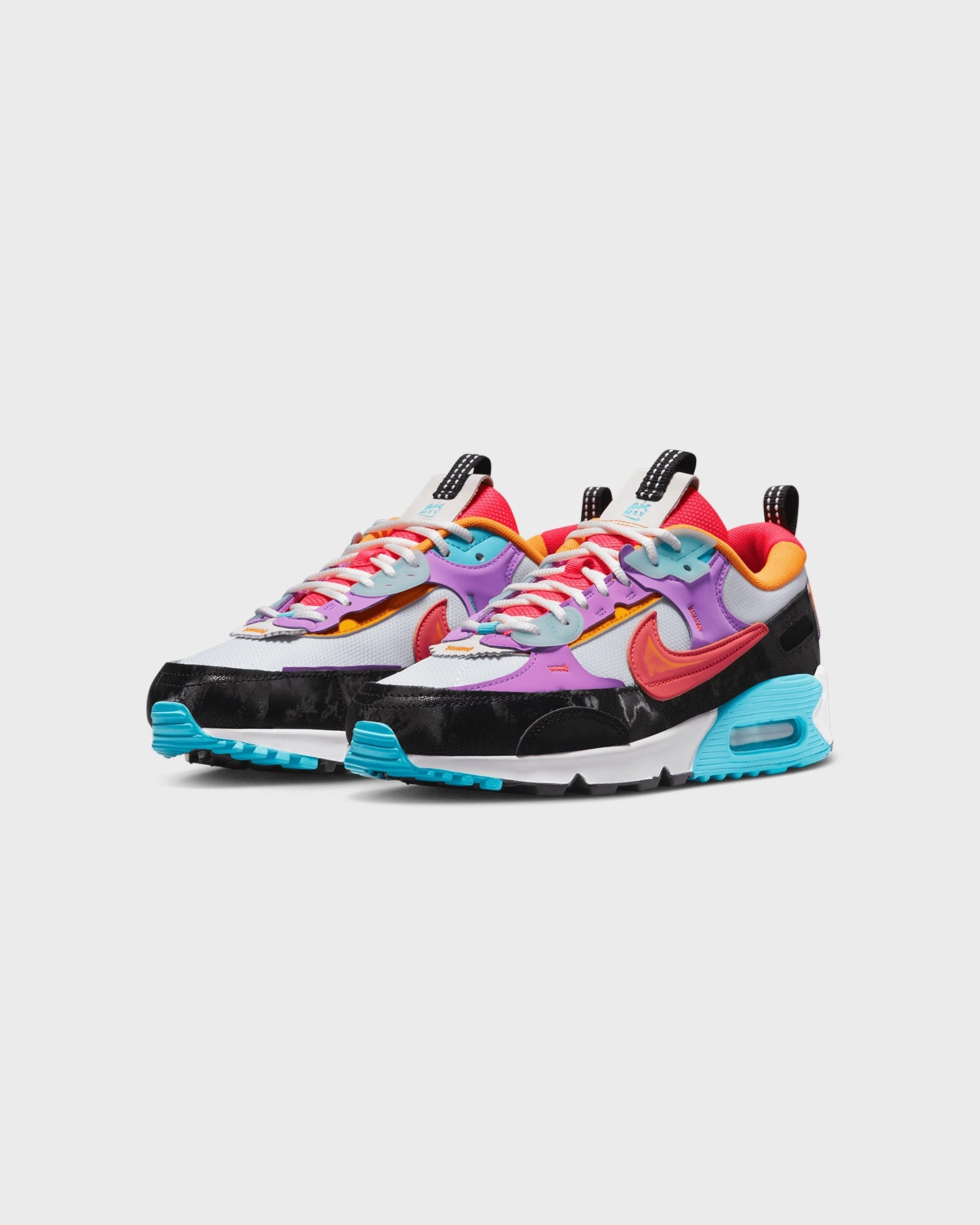 Nike Women's Air Max 90 Futura White/Bright Crimson