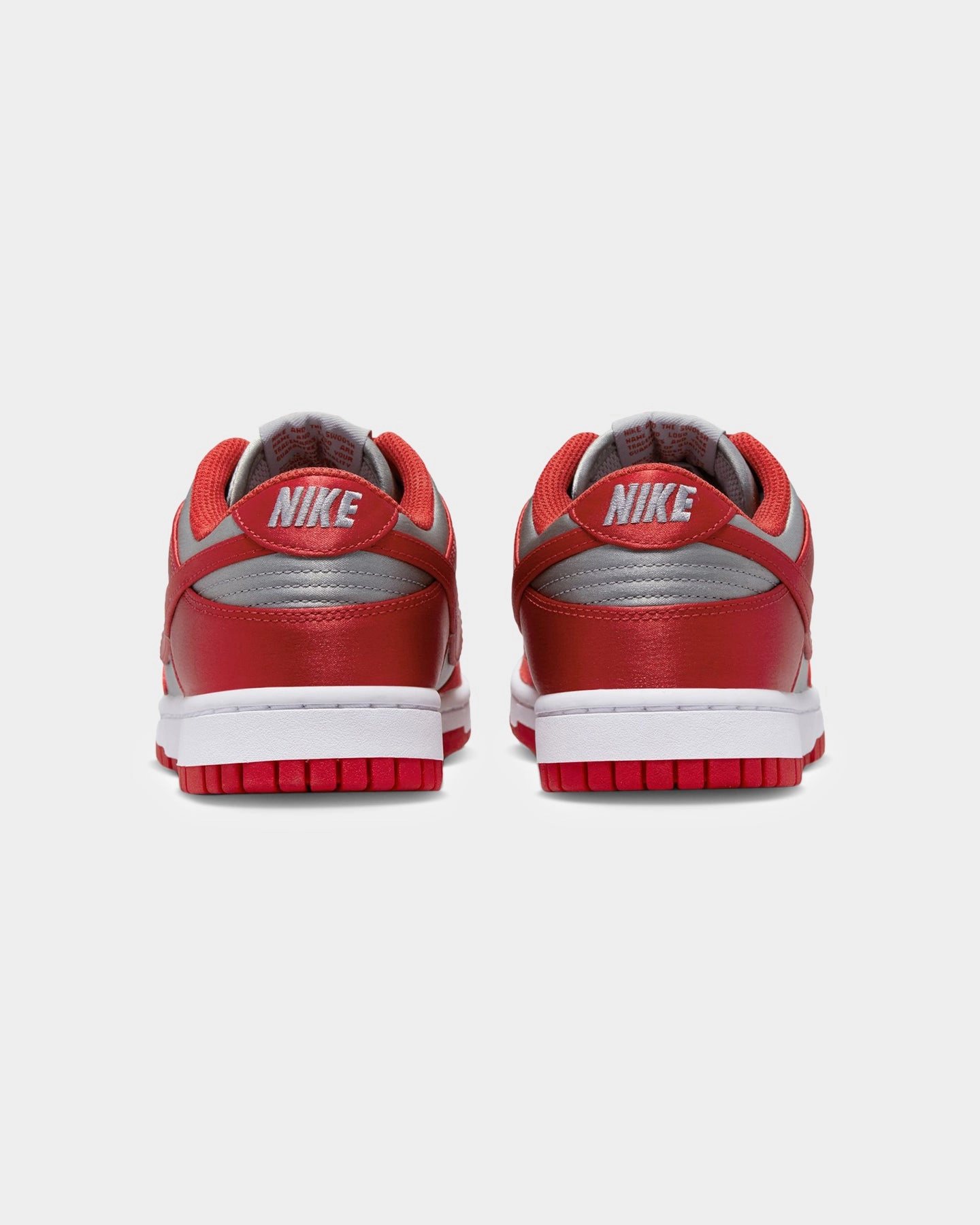 Nike Women's Dunk Low Essentials UNLV Satin Medium Grey/Varsity Red