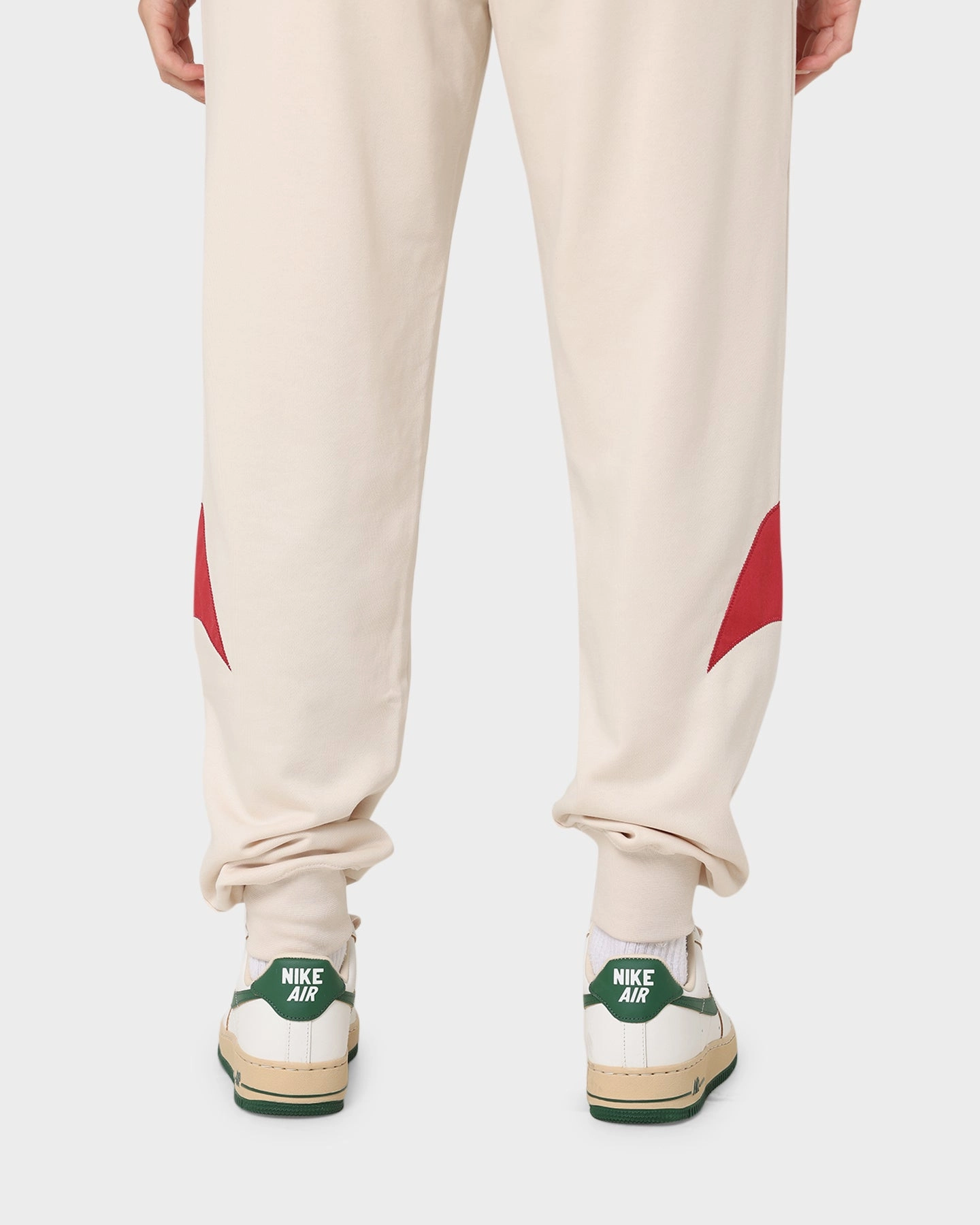 Nike Women's Nike Sportswear Circa 50 Fleece Pants Pearl White/Sierra Red