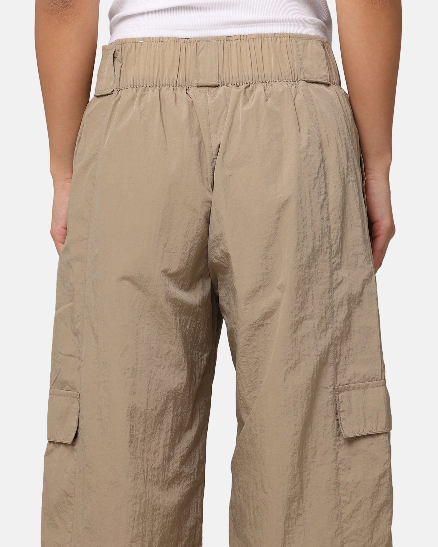 Nike Women's Sportswear High Waisted Woven Cargo Pants Khaki/Black