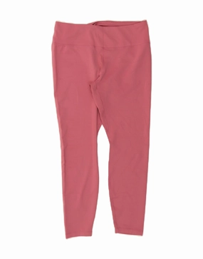 NIKE Womens Dri Fit Graphic Leggings UK 14 Large  Pink Polyester