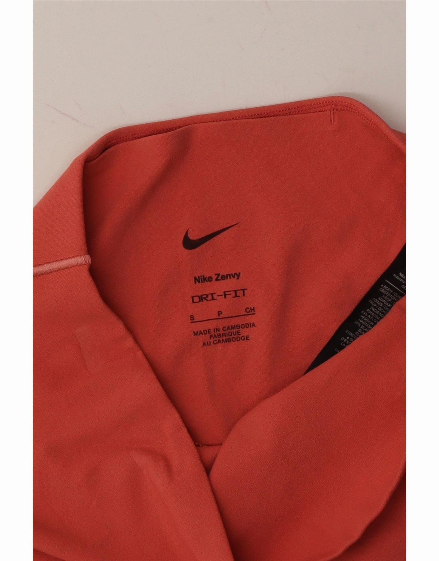 NIKE Womens Dri Fit High Waist Leggings UK 8 Small  Pink Polyester