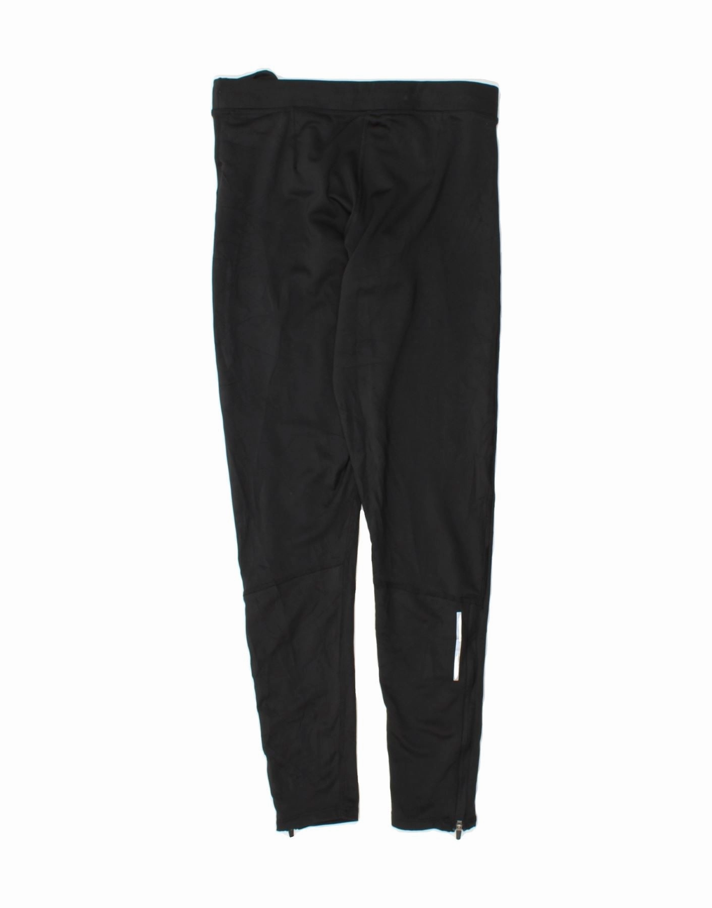 NIKE Womens Dri Fit Tracksuit Trousers UK 10 Small Black Polyester