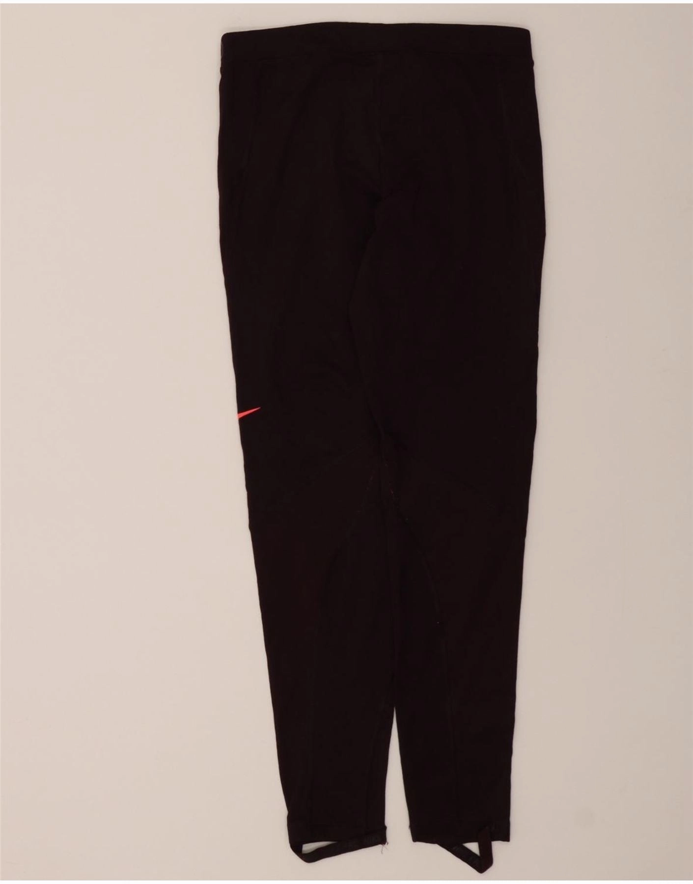 NIKE Womens Leggings UK 14 Large  Burgundy Polyester