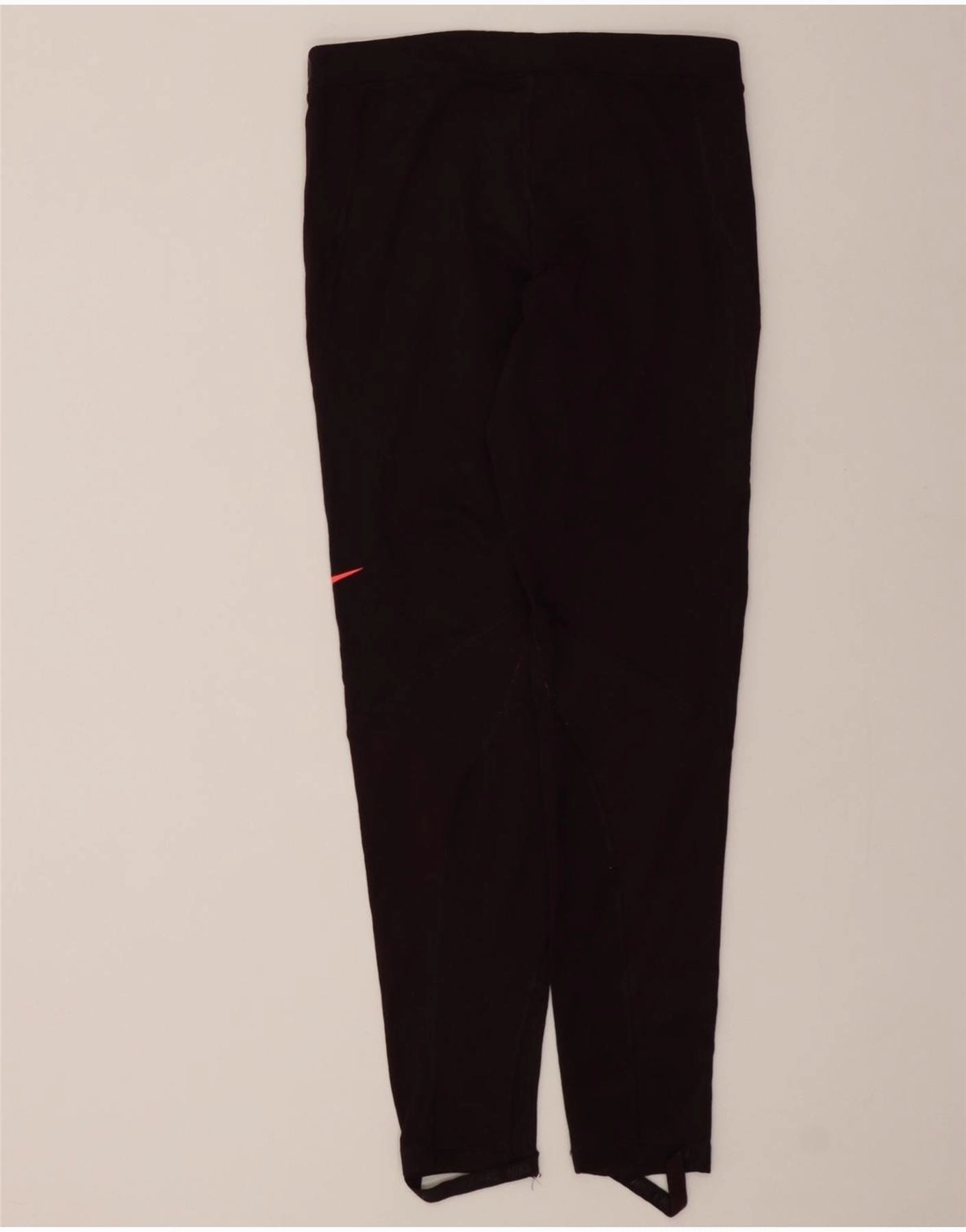 NIKE Womens Leggings UK 14 Large  Burgundy Polyester