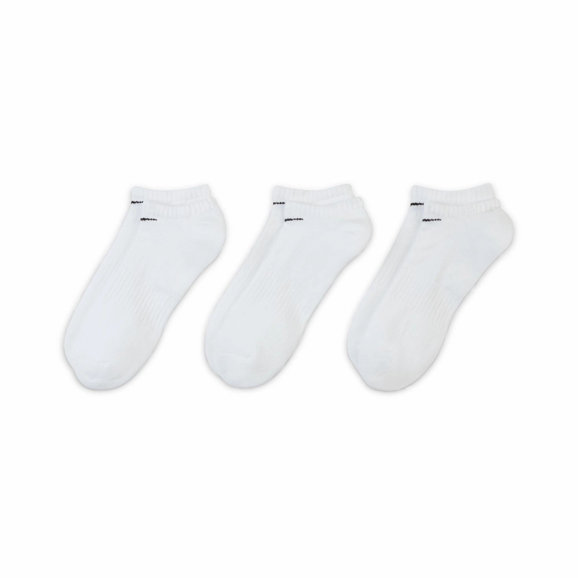 NO-SHOW SOCKS WHITE (3 PACK)