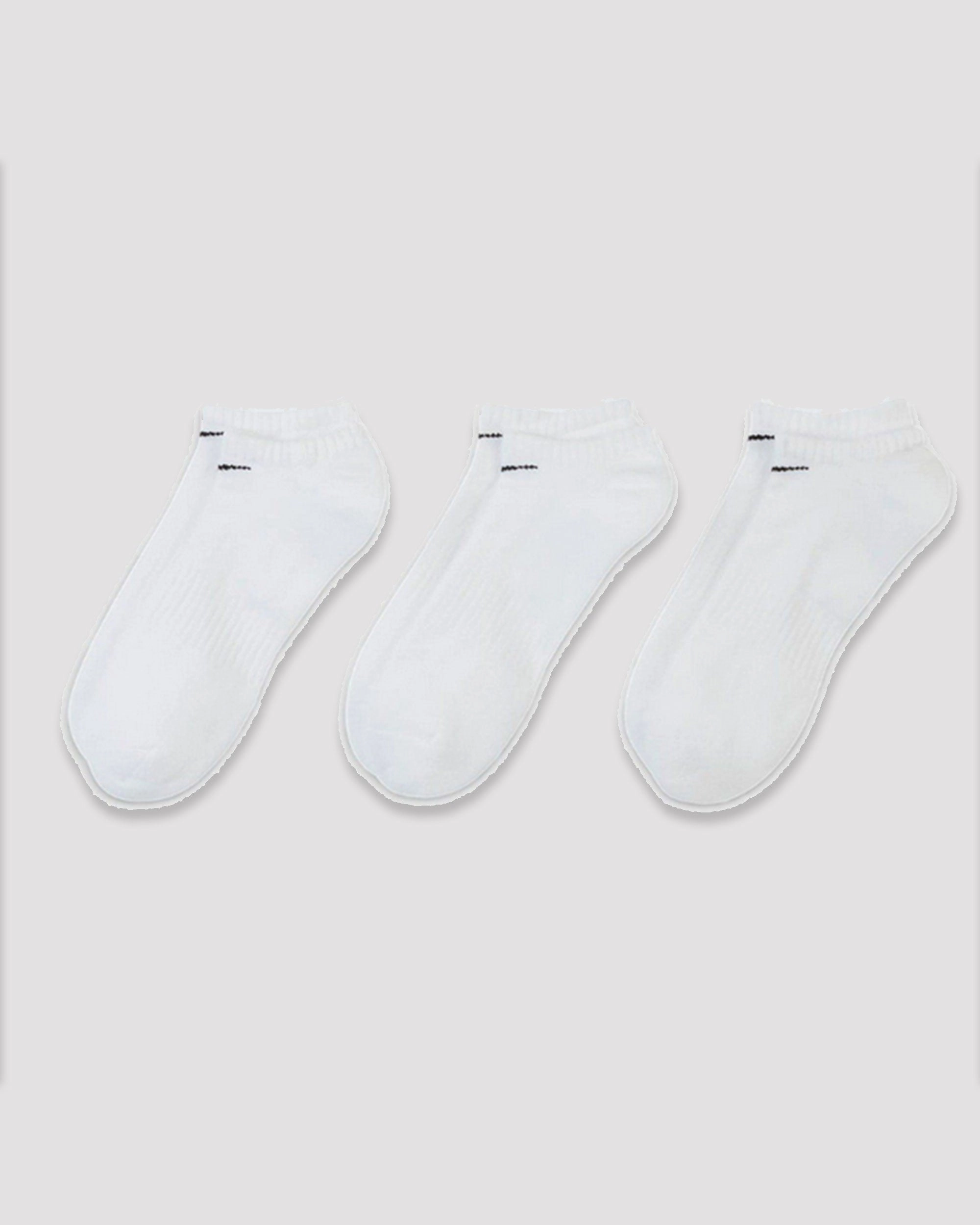 NO-SHOW SOCKS WHITE (3 PACK)