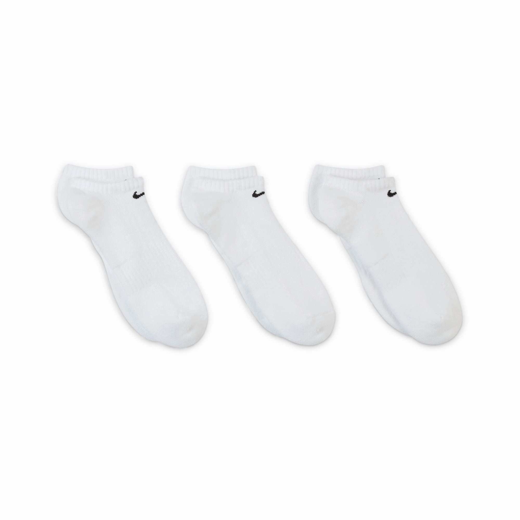 NO-SHOW SOCKS WHITE (3 PACK)