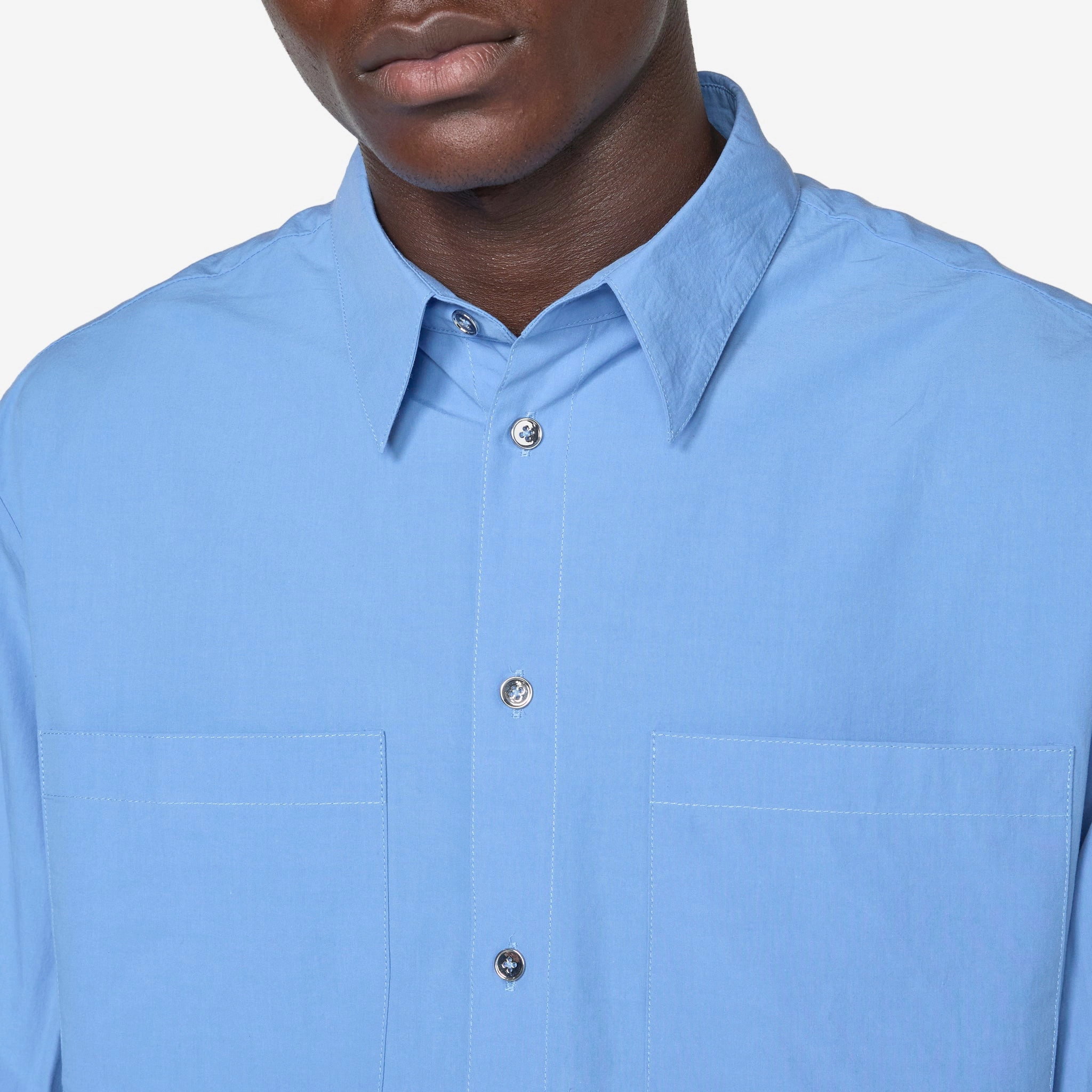 Notebook Shirt French Blue