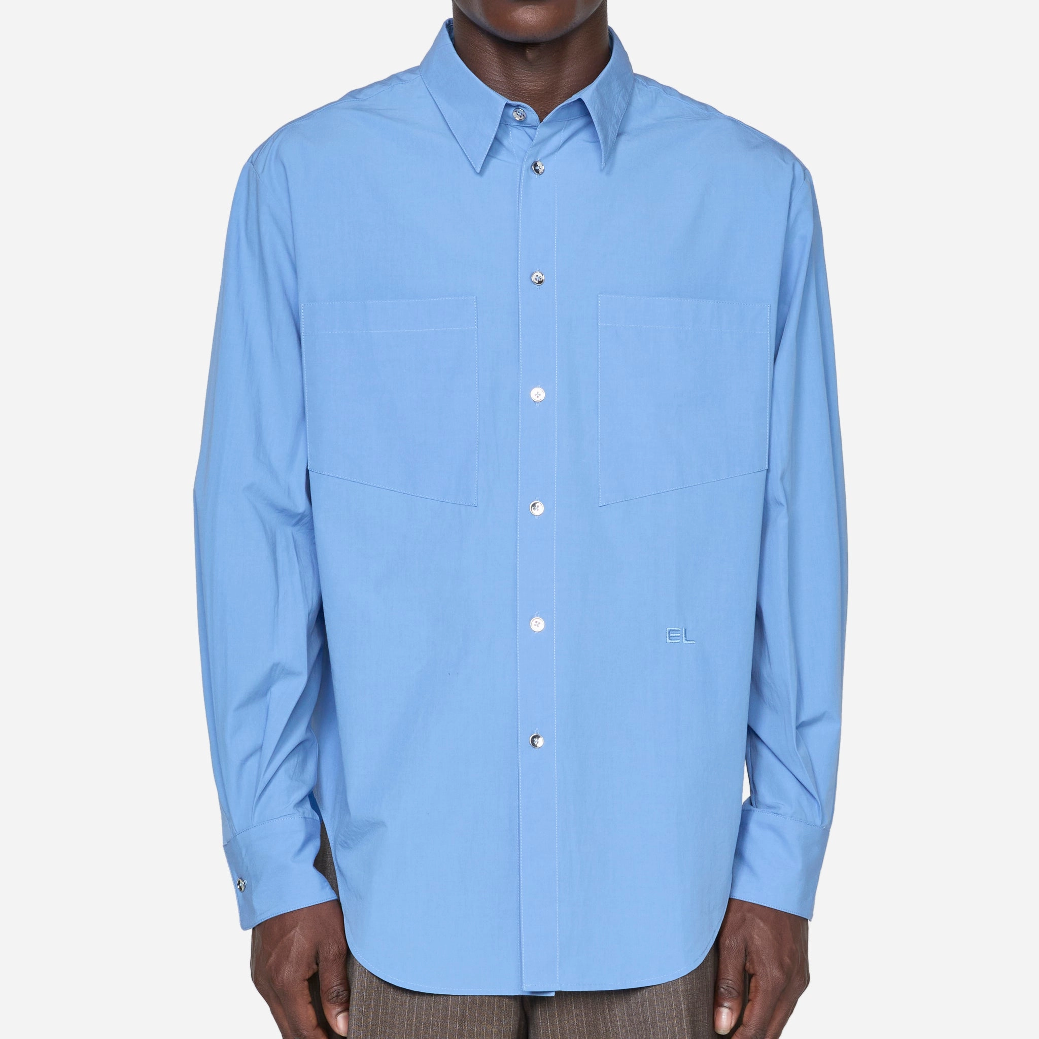 Notebook Shirt French Blue