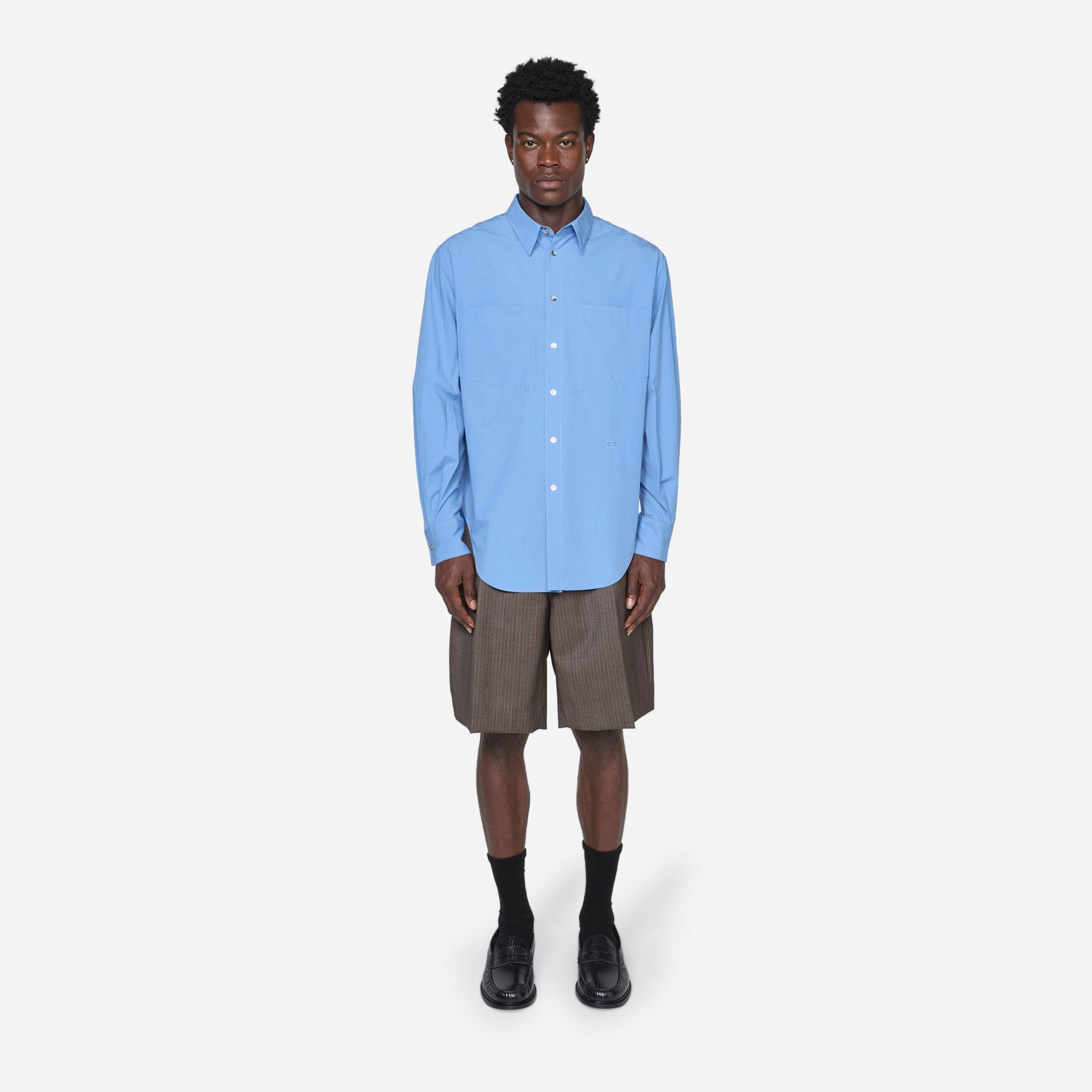 Notebook Shirt French Blue