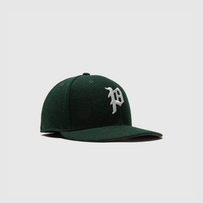 PACKER X NEW ERA  59FIFTY FITTED FOREST GREEN